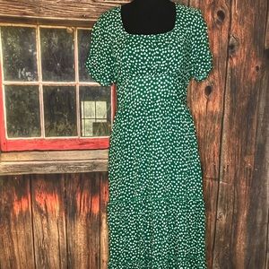 NWT Sheilay Woven Maxi Inspired Dress
